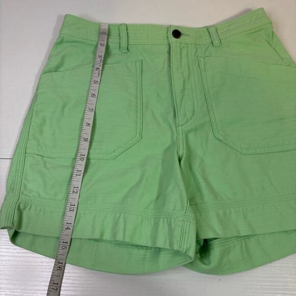 Patagonia Green Organic Cotton Shorts Relaxed Fit Size 6 CC0558 - Picture 4 of 10